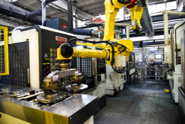 上海發(fā)那科打造國內(nèi)首條剎車盤機加工機器人自動化線